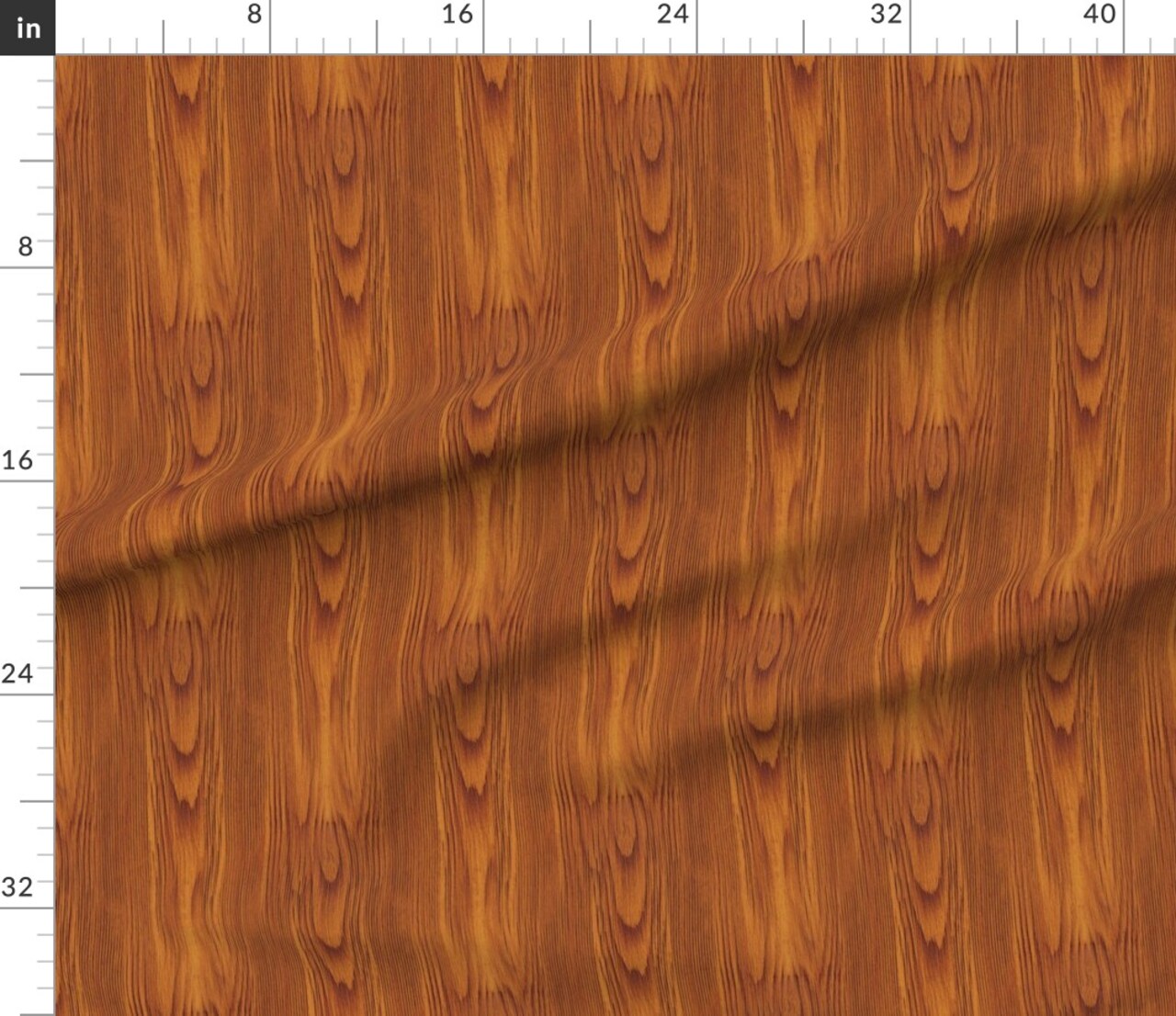 Red Wood Grain Forest Tree Nature Custom Printed Fabric by Spoonflower Various Fabrics by the Yard or Fat Quarter